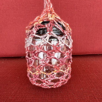 Solar Lantern Covers -- two loom knit patterns