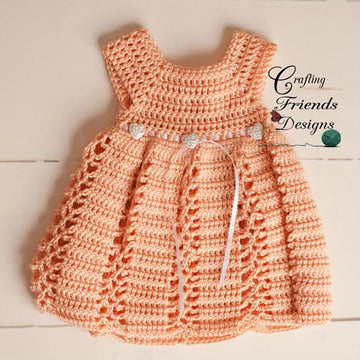 Ribbon & Lace Infant Dress eBook
