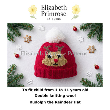 Rudolph Christmas Hat P150