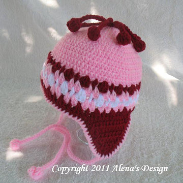 Crochet Cherries Hat
