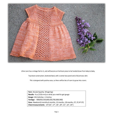 Lillian June Dress