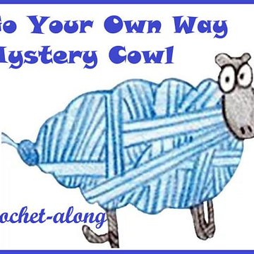Go Your Own Way Mystery Cowl Crochet