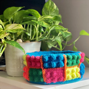 LEGO Basket crochet patternpattern