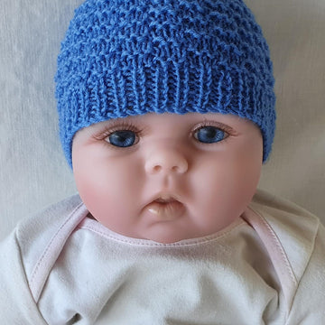 Andy - Baby’s 4ply textured Beanie