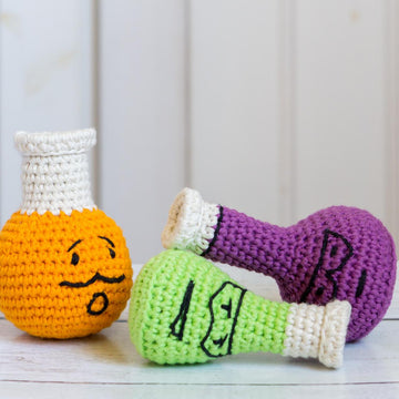 Chemistry lab flask set