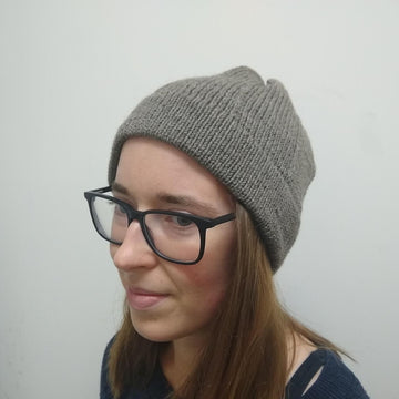 Double Brim Stockinette Hat