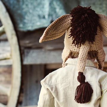 Funky Donkey Hat with Tail