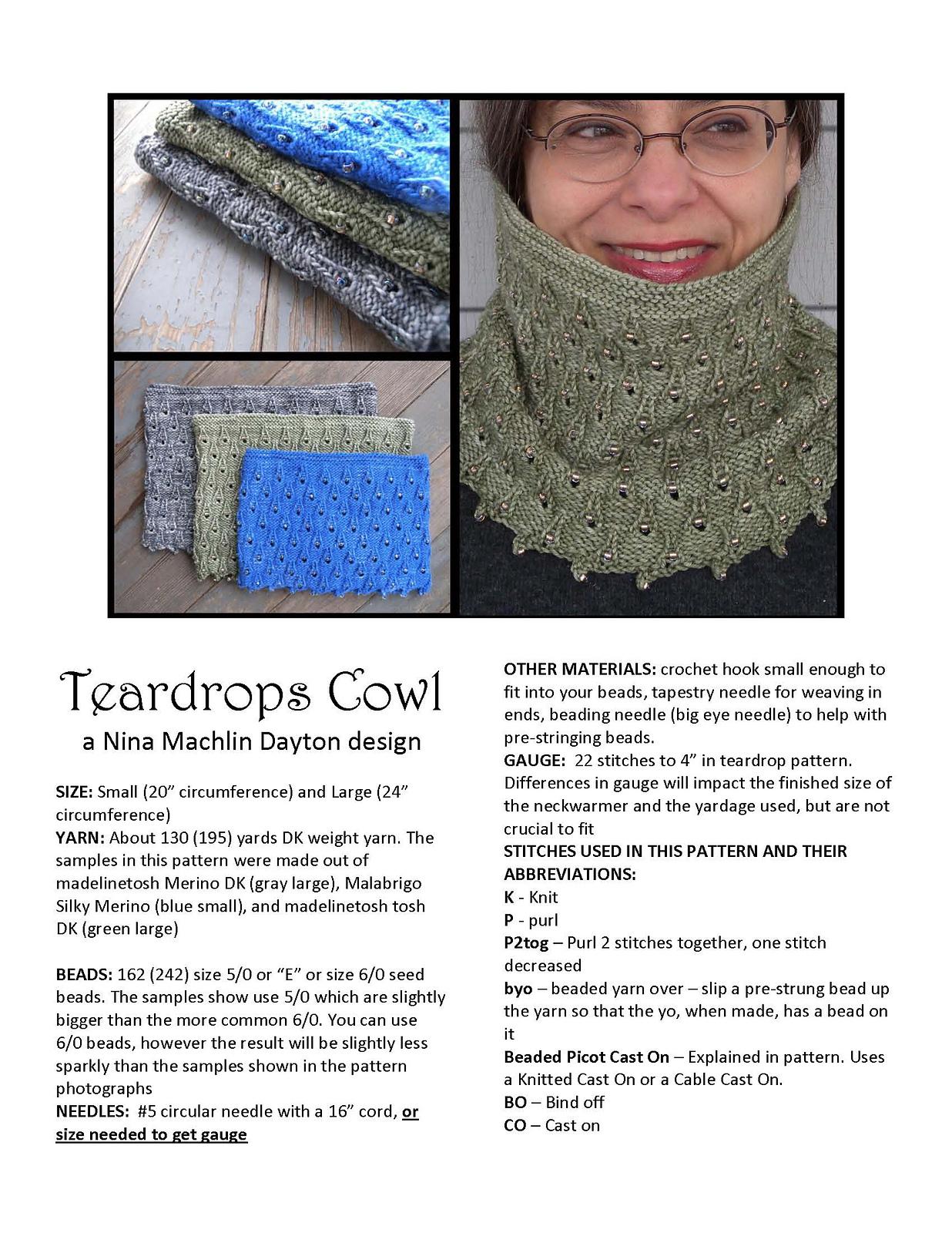 Teardrop Cowl