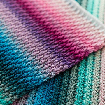 Alpine Stitch Baby Blanket