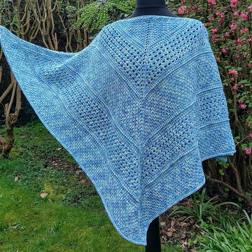 Cornflower Sky Poncho