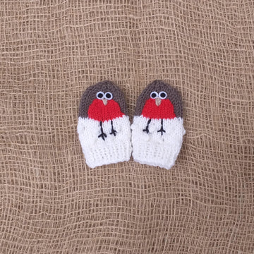 SNOWROBIN MITTENS