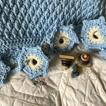 Magical Pinwheel Baby Blanket