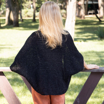 Knitting Pattern Seed Stitch Cocoon Cardigan