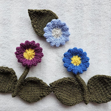 Knitted Flowers