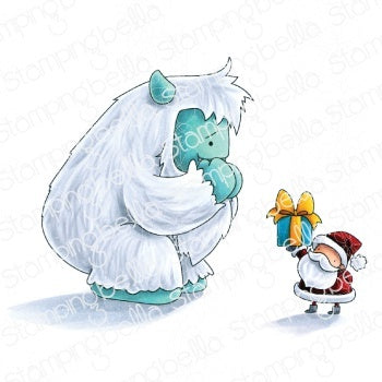 Stamping Bella Cling Stamps - Yeti & Santa