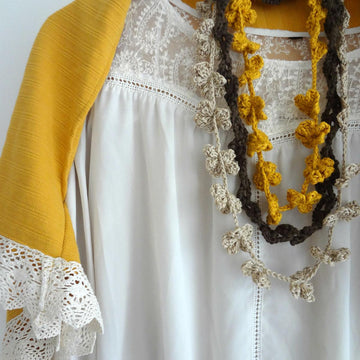 Bohemian Flowers Necklace