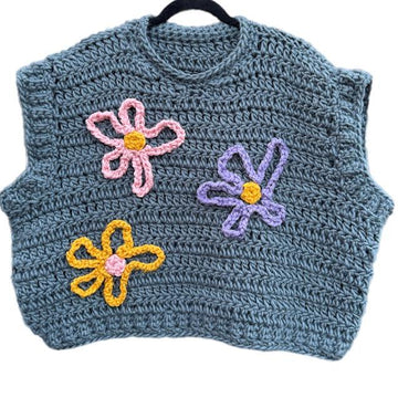 BUTTERCUP CROCHET TANK TOP