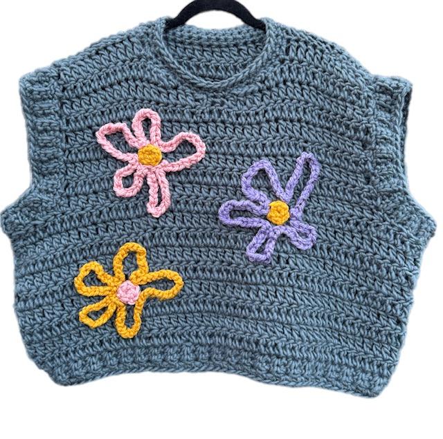 BUTTERCUP CROCHET TANK TOP
