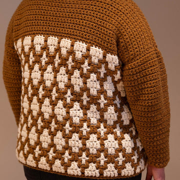 Mosaic Crochet Sweater
