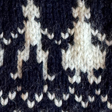 Snowy Midnight Christmas Stocking
