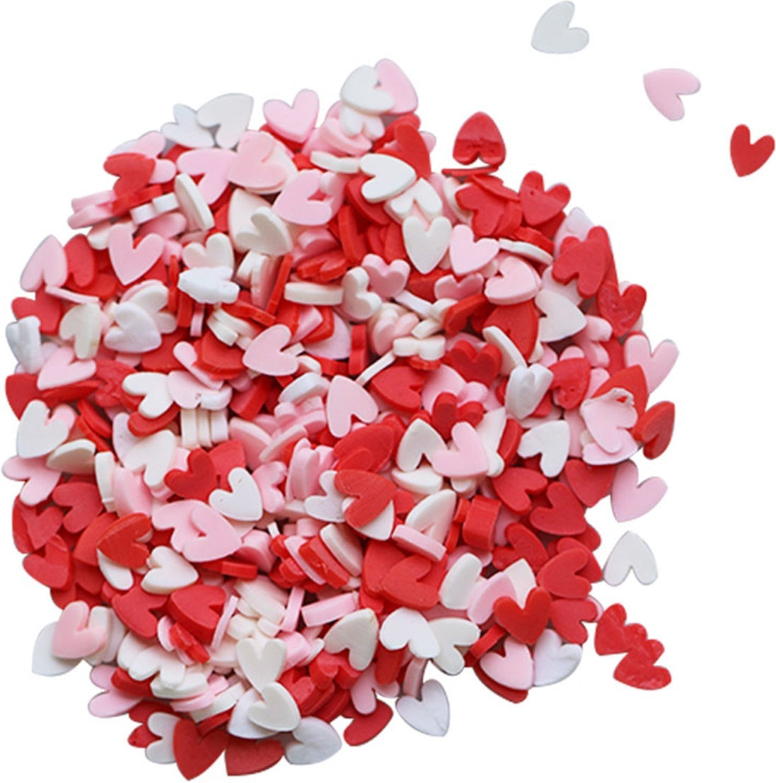 Dress My Craft Clay Embellishments 30gms - Little Hearts