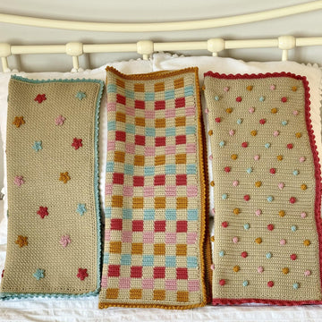 Trio of Baby Blankets
