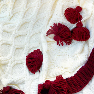 Twisted Cables Throw