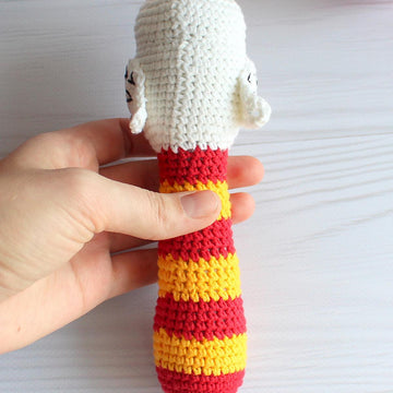 Hedwig white owl rattle /Potters friend