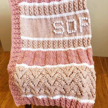 Personalised & Textured Blanket - ANY NAME!