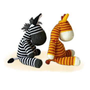 Gerry Giraffe and Ziggy Zebra