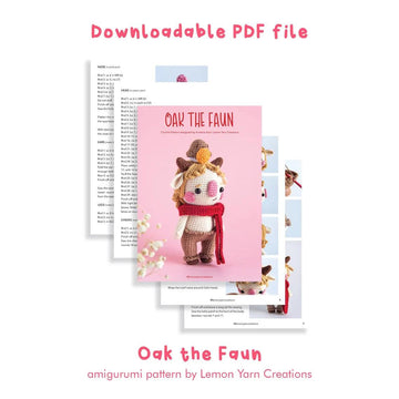 Oak the Faun Crochet Pattern