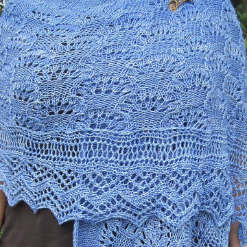Pitlochry Long Wingspan Shawl