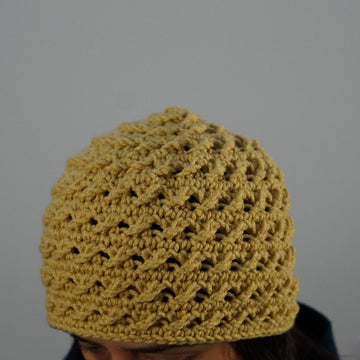 Cross stitch beanie