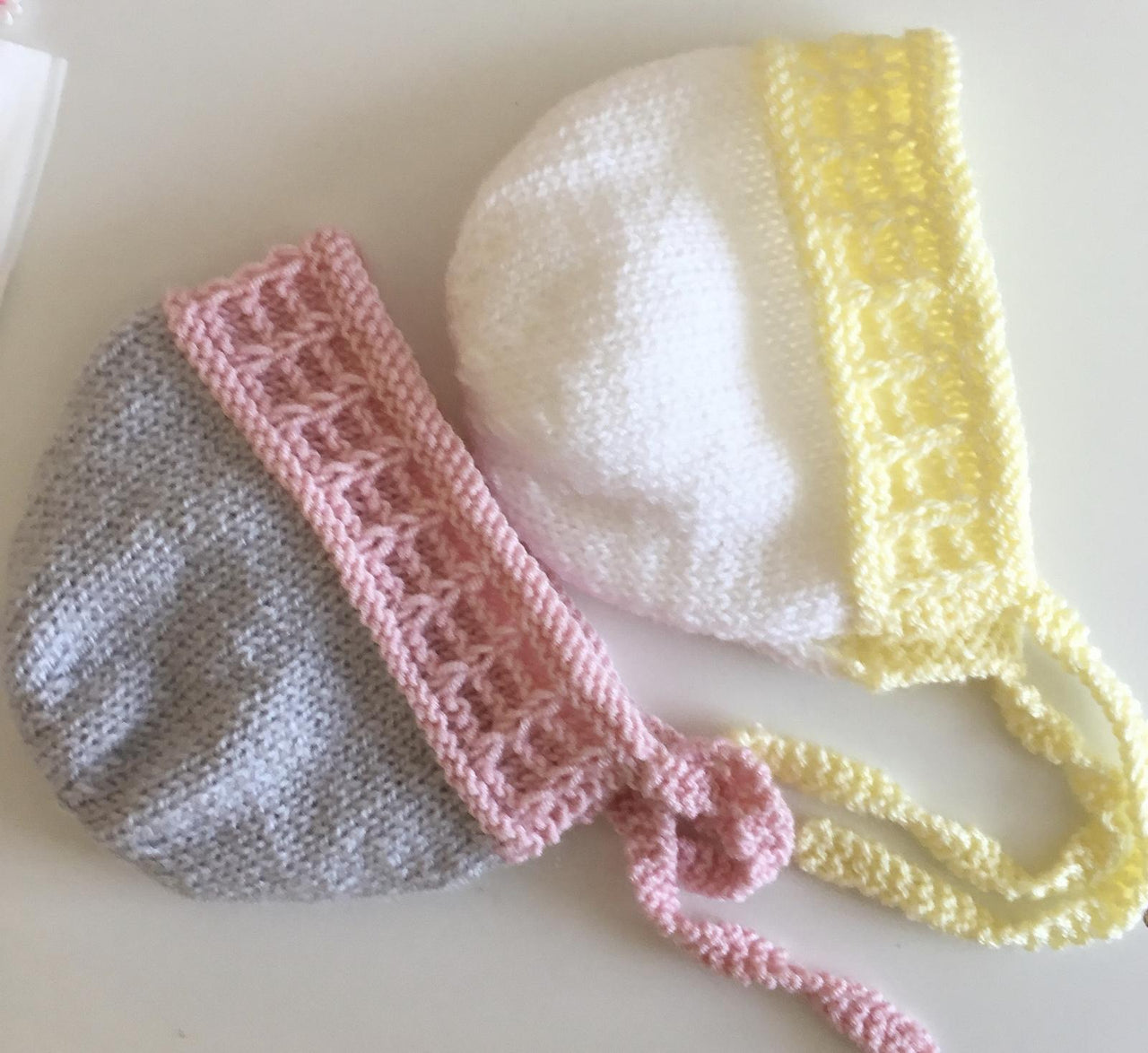 Little Loops baby bonnet