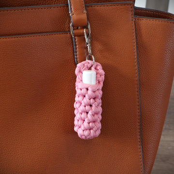 Chapstick Holder Keychain