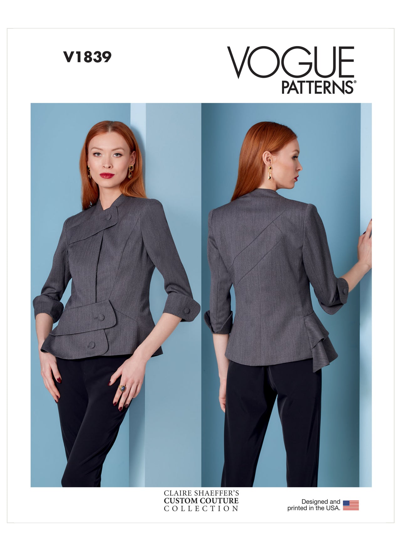 Vogue Misses' Jacket V1839 - Sewing Pattern