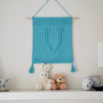 Letter V Wallhanging
