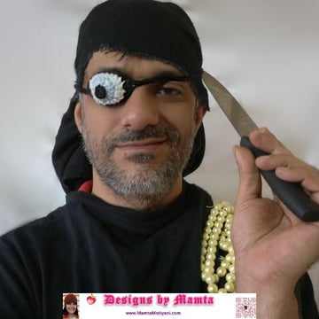 Crochet Pirate Eye Patch Pattern For Adults And Kids