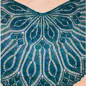 The Old Double Diamond Lace Shawl