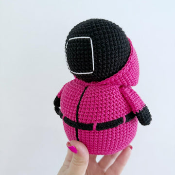 Squid Game inspired gnome