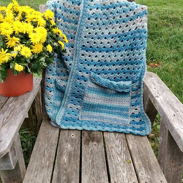 Rainbow Dreams Shawl Pocket