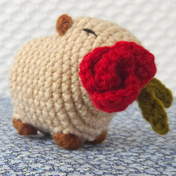 Valentine's Capybara Rose