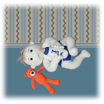 Baby Ollie Amigurumi Doll