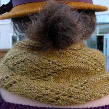 Celtic Lace Infinity Scarf