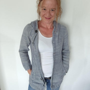 Knitting Pattern Seamless Cardigan Twinning