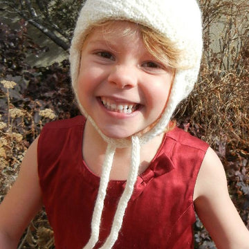 Wood Sprite, Snow Sprite Hat - Child