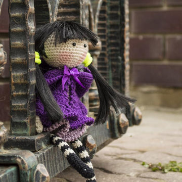 Iris flower Doll