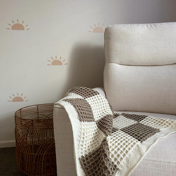 All Checkered Out Baby Blanket