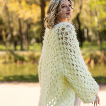 Hexagon cardigan