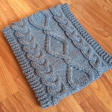 "Cozy Cowl" Cabled Cowl